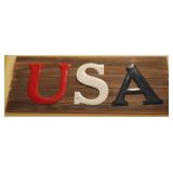 USA plaque