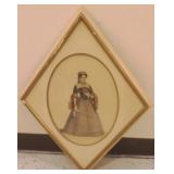 Diamond Shape Framed Artwork