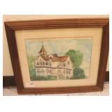 Framed Watercolor