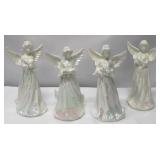 4pc Opalescent light-up Angels