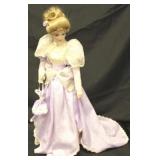 Porcelain Doll on Stand