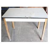 Vintage Metal Top Table