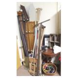 Lot of Items behind door