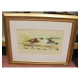 Oriental Framed Print