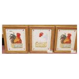 3 Chicken Prints