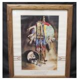 Native American Framed Print Cherokee Blessing