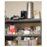 Three Shelf Lots of Items - SHELVES NOT INCLUDED