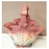 USA Hull Art Pottery Basket B-29 12"