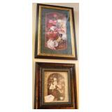 2 Floral frames