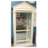 White curio cabinet