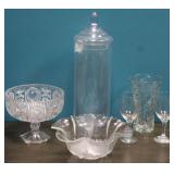 Group lot of glassware 6 pc