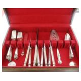W.M. Rogers Silver Plated Silverware (28pcs)