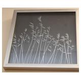 Black background frame