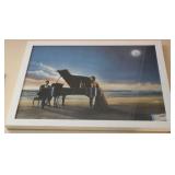 Piano framed print