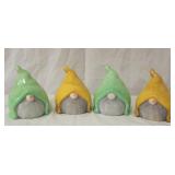 4pc Gnome décor