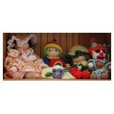 Crocheted dolls