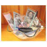Glass Bowl w/ Mary Kay Assorted Items & More