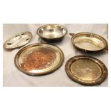 Group of silver plate