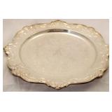 Silver plate commemorative DCC platter