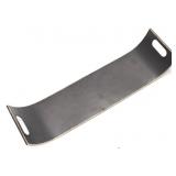 Metal tray for bathtub, cut out handle sides