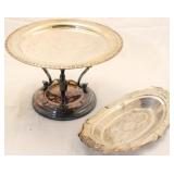 3 Pieces silverplate