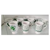 10 Irish coffee cups