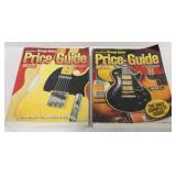 2 Vintage guitar price guide books