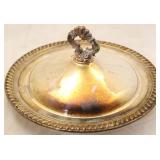 Silver on copper covered vegetable