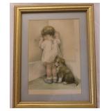Bessie Pease Gutmann "In Disgrace" print