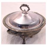 Silver plate chaffing dish