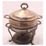 Silver plate chaffing dish