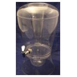 Plastic beverage dispenser