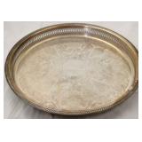 Silver plate platter