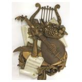 Musical wall decoration