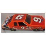 Plastic #9 Melling race car