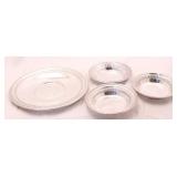 4 Reed & Barton silver plate bowls