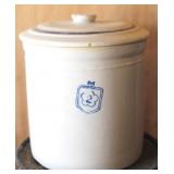 2-Gallon Stoneware Crock w/ Lid