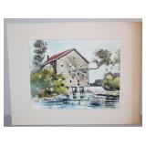 Original Watercolor by Grays Watercolor