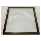 Vintage dresser mirror with supports attached