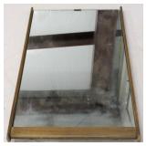 Vintage mid-century framed mirror