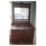 Dresser with Mirror