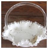 Fenton Glass Basket