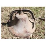 Antique #3 Cast Iron Bell With Hanger