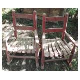 Pair of Antique Child