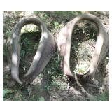 Pair of Antique Horse Collars