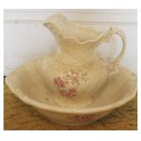 Vintage Pitcher and Bowl Set