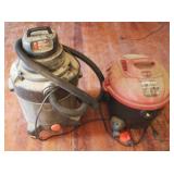 Lot of 2 Shop-Vac Vacuum Cleaners