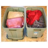 2 Plastic Totes Full of Assorted Women