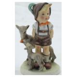Boy with lamb Hummel - 4 1/2"