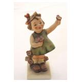 Hummel Girl w/ flowers - 5 1/4" tall